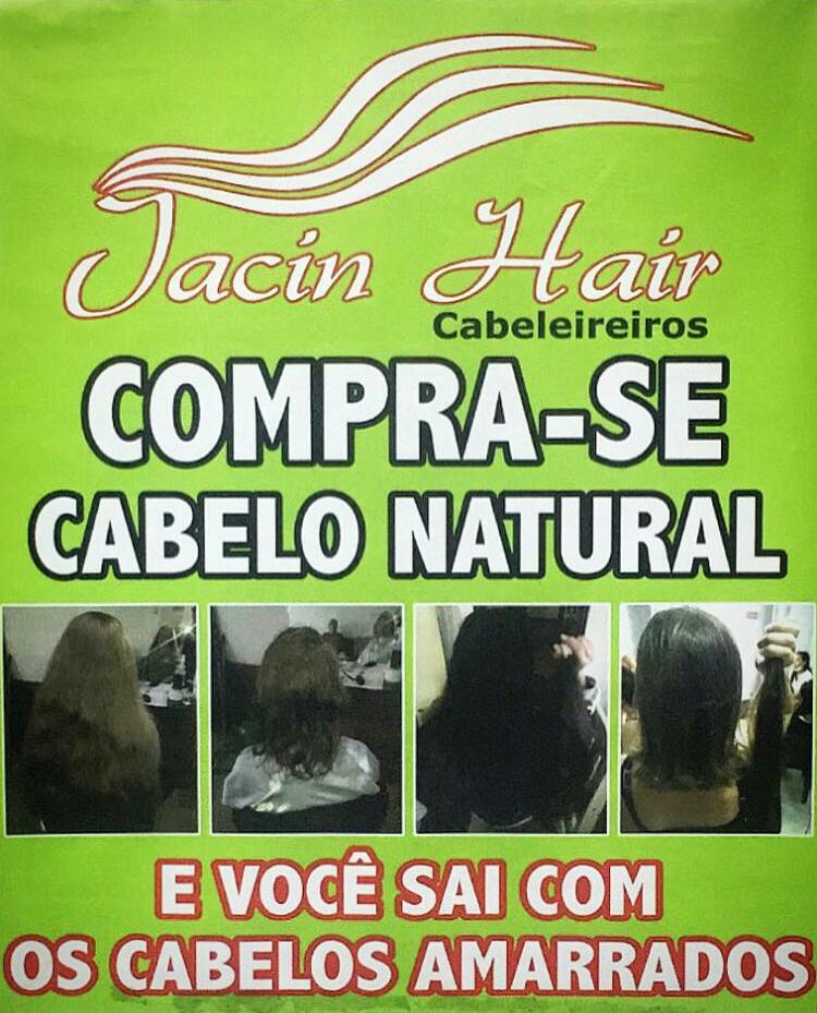 Quarta-feira, 23, a Equipe Jacin Hair estará comprando cabelo em Laranjeiras do Sul 