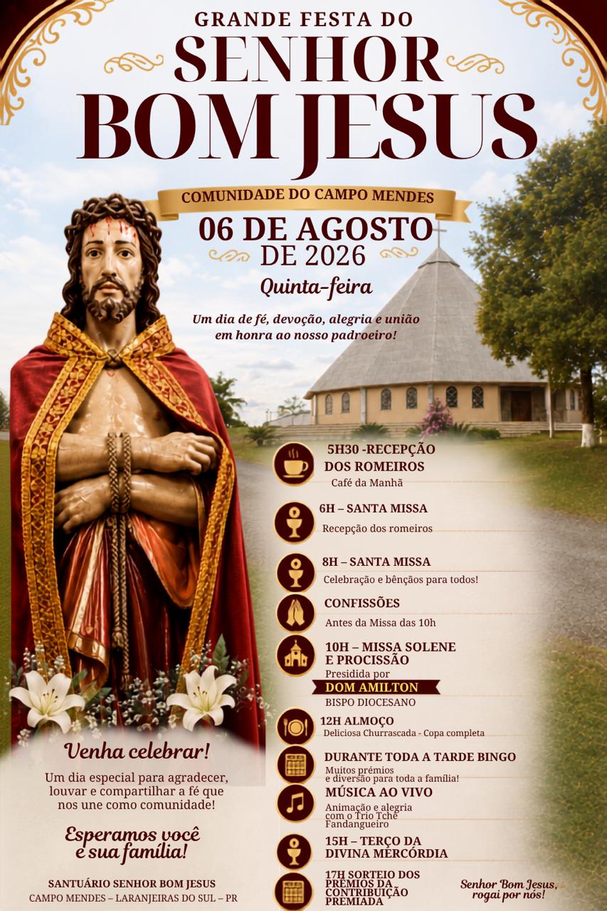 Festa Bom Jesus Campo Mendes