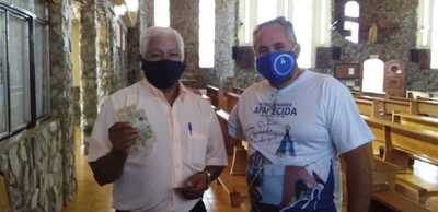 LS: Aconteceu neste domingo (25) a entrega dos PrÃªmios da ContribuiÃ§Ã£o Premiada da Festa Em Louvor a Nossa Senhora Aparecida