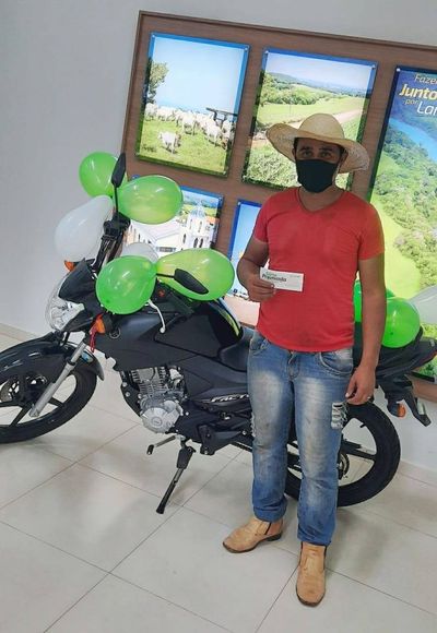 Primeiro ganhador da Campanha Sorte Premiada do Sicredi Ã© de Laranjal 