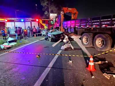 Jovem de 26 anos morre em gravÃ­ssimo acidente na BR 277 