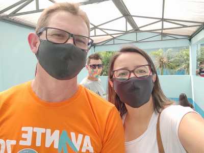 Professor LÃ­dio votou na Escola Ã‰rico VerÃ­ssimo