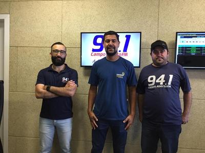 LS: Vereadores eleitos do PSL e Podemos agradecem votos em visita a Campo Aberto FM