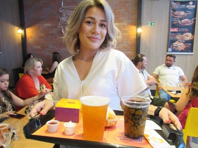 Inaugurou em Laranjeiras do Sul Giraffas Burger