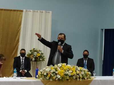 Neimar Granoski e Olga Passarin tomaram posse em Virmond