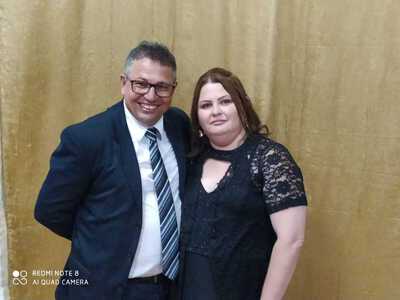 Neimar Granoski e Olga Passarin tomaram posse em Virmond