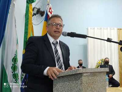 Neimar Granoski e Olga Passarin tomaram posse em Virmond