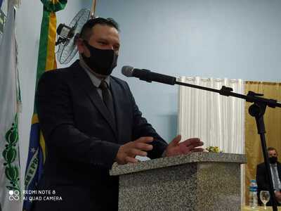 Neimar Granoski e Olga Passarin tomaram posse em Virmond