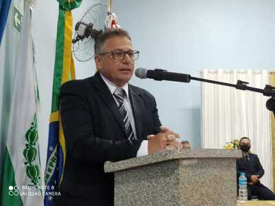 Neimar Granoski e Olga Passarin tomaram posse em Virmond