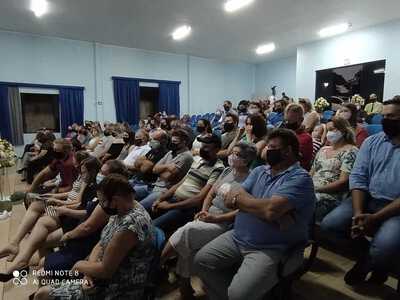 Neimar Granoski e Olga Passarin tomaram posse em Virmond