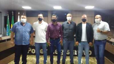 MagrÃ£o foi reeleito presidente da CÃ¢mara Municipal de Vereadores de Laranjeiras do Sul