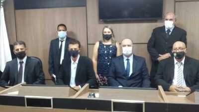 MagrÃ£o foi reeleito presidente da CÃ¢mara Municipal de Vereadores de Laranjeiras do Sul