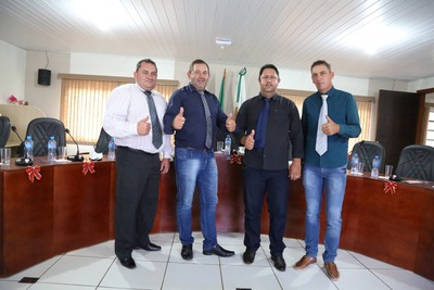 Elizeu Komineck foi Reeleito Presidente da CÃ¢mara de Vereadores de Virmond 