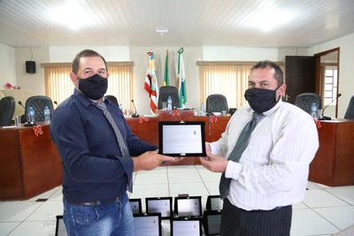 Elizeu Komineck foi Reeleito Presidente da CÃ¢mara de Vereadores de Virmond 