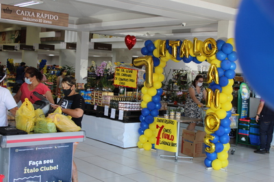 Ãtalo Supermercados comemora 7 anos em Laranjeiras do Sul