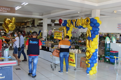 Ãtalo Supermercados comemora 7 anos em Laranjeiras do Sul