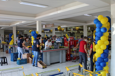 Ãtalo Supermercados comemora 7 anos em Laranjeiras do Sul