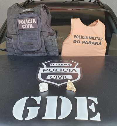 Laranjeiras: Dois traficantes laranjeirense foram presos na BR 277