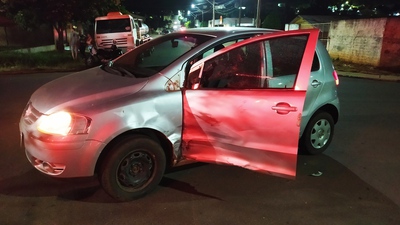 Laranjeiras: Motociclista fica ferido apÃ³s acidente na Av. Ãlvaro Natel de Camargo