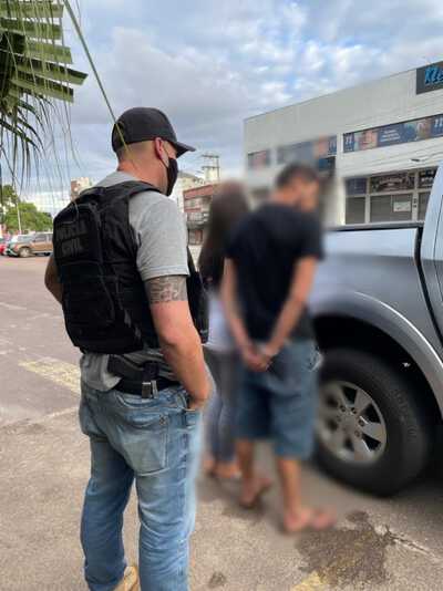 Casal de traficantes laranjeirense Ã© preso em SÃ£o JosÃ© dos Pinhais