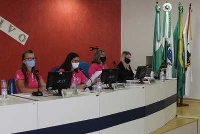 LÃ­deres femininas da Coprossel apresentam projeto para construÃ§Ã£o de nova gruta na comunidade Linha Nova - RBI