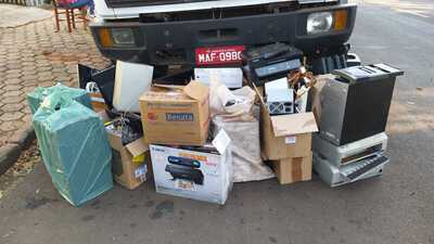 Campanha de arrecadaÃ§Ã£o do lixo eletroeletrÃ´nico promovida pela ASR arrecadou mais de 13 toneladas