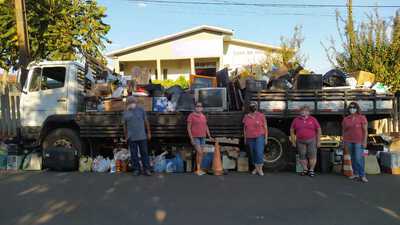 Campanha de arrecadaÃ§Ã£o do lixo eletroeletrÃ´nico promovida pela ASR arrecadou mais de 13 toneladas