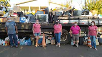 Campanha de arrecadaÃ§Ã£o do lixo eletroeletrÃ´nico promovida pela ASR arrecadou mais de 13 toneladas