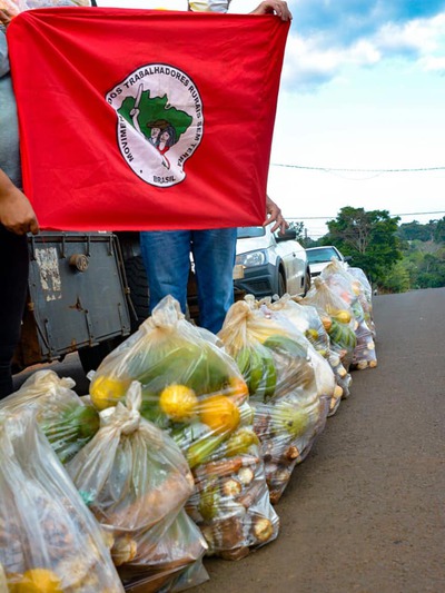 6 toneladas de alimentos foram produzidos e doados por acampados  em Rio Bonito do IguaÃ§u â€“ PR
