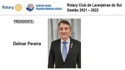 Deomar Pereira assume a presidÃªncia do Rotary Clube de Laranjeiras do Sul
