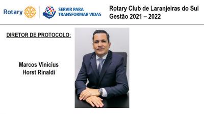 Deomar Pereira assume a presidÃªncia do Rotary Clube de Laranjeiras do Sul