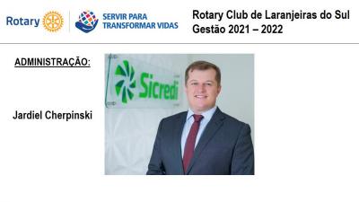 Deomar Pereira assume a presidÃªncia do Rotary Clube de Laranjeiras do Sul