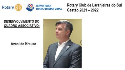 Deomar Pereira assume a presidÃªncia do Rotary Clube de Laranjeiras do Sul