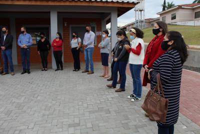 Poder pÃºblico em Rio Bonito do IguaÃ§u inaugurou (15/07) espaÃ§o fÃ­sico para Feira do Produtor Rural 