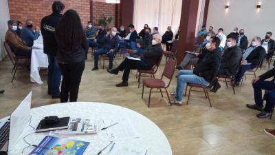 Laranjeiras do Sul Sediou a 1Âª ReuniÃ£o da AssociaÃ§Ã£o dos MunicÃ­pios da Cantu