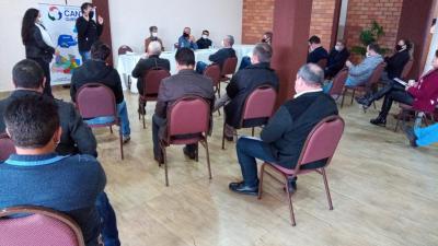 Laranjeiras do Sul Sediou a 1Âª ReuniÃ£o da AssociaÃ§Ã£o dos MunicÃ­pios da Cantu