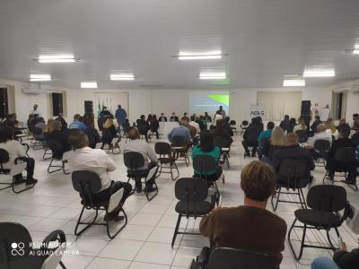 Chefe da Casa Civil Guto Silva esteve reunido com lideranças políticas em Laranjeiras do Sul