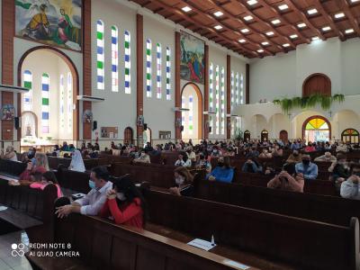 ProcissÃ£o e bÃªnÃ§Ã£o dos carros no dia da Padroeira Santâ€™Ana