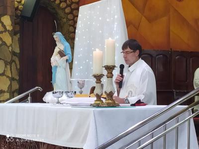 ProcissÃ£o e bÃªnÃ§Ã£o dos carros no dia da Padroeira Santâ€™Ana