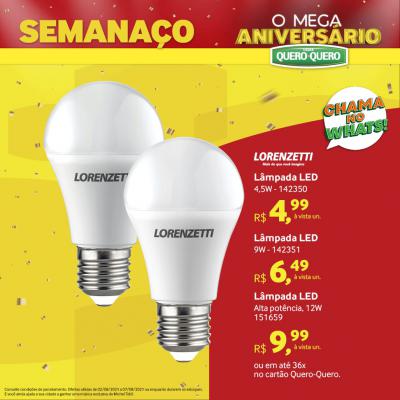 Laranjeiras do Sul e Nova Laranjeiras - SemanaÃ§o de Aniversario das Lojas Quero Quero