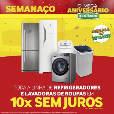 Laranjeiras do Sul e Nova Laranjeiras - SemanaÃ§o de Aniversario das Lojas Quero Quero