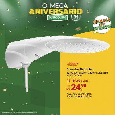 Laranjeiras do Sul e Nova Laranjeiras - SemanaÃ§o de Aniversario das Lojas Quero Quero