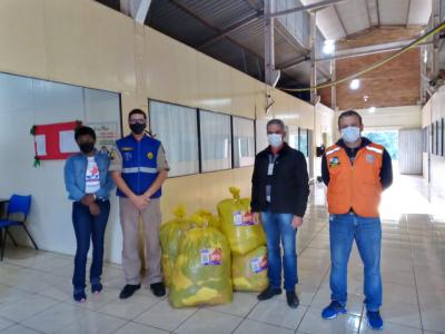 Sejuf de Laranjeiras do Sul recebe mais de 8 mil doaÃ§Ãµes da Campanha Aquece ParanÃ¡ 