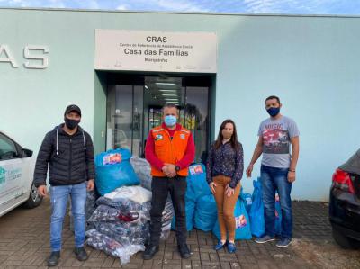Sejuf de Laranjeiras do Sul recebe mais de 8 mil doaÃ§Ãµes da Campanha Aquece ParanÃ¡ 