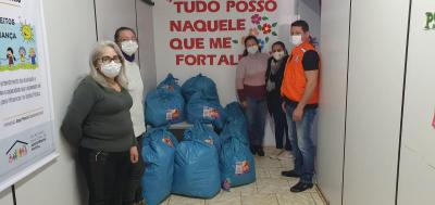 Sejuf de Laranjeiras do Sul recebe mais de 8 mil doaÃ§Ãµes da Campanha Aquece ParanÃ¡ 