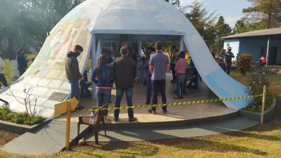 Missa Solene Abriu as CelebraÃ§Ãµes em Louvor ao Bom Jesus em Campo Mendes