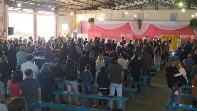 Missa Solene Abriu as CelebraÃ§Ãµes em Louvor ao Bom Jesus em Campo Mendes