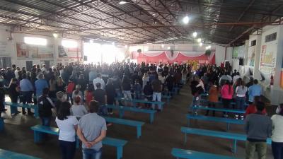 Missa Solene Abriu as CelebraÃ§Ãµes em Louvor ao Bom Jesus em Campo Mendes