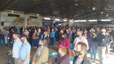 Missa Solene Abriu as CelebraÃ§Ãµes em Louvor ao Bom Jesus em Campo Mendes