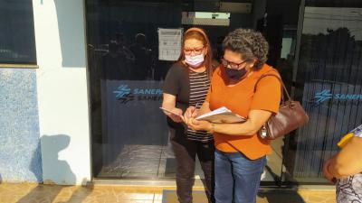 Moradores do Bairro Cristo Rei Cobram Sanepar para InstalaÃ§Ã£o da Rede de Esgoto nas principais ruas do Bairro